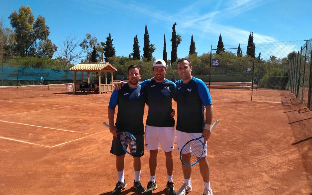 Nuestro director Alberto Torres campeón por equipos +35 regional con el Murcia Club de Tenis